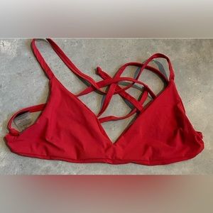 Boys and Arrows Dylan swim top Red size small